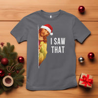 Jesus Christmas Meme T Shirt I Saw That - Wonder Print Shop