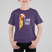 Jesus Christmas Meme T Shirt For Kid I Saw That - Wonder Print Shop