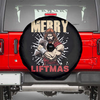 Jesus Gym Christmas Spare Tire Cover Merry Liftmas Xmas - Wonder Print Shop