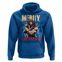 Jesus Gym Christmas Hoodie Merry Liftmas Xmas - Wonder Print Shop