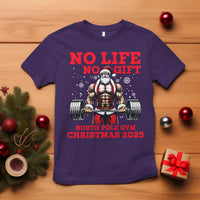 Santa Gym Christmas T Shirt Lifting Swole Santa Ugly Xmas - Wonder Print Shop