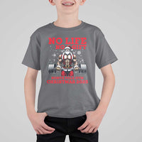 Santa Gym Christmas T Shirt For Kid Lifting Swole Santa Ugly Xmas - Wonder Print Shop