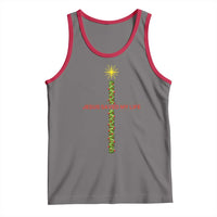 Jesus Christian Christmas Tank Top Religious Cross Bible Verse Inspirational - Wonder Print Shop