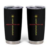 Jesus Christian Christmas Tumbler Cup Religious Cross Bible Verse Inspirational - Wonder Print Shop