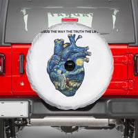 Jesus Christian Starry Night Spare Tire Cover The Way The Truth The Life - Wonder Print Shop
