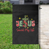 Jesus Christian Christmas Garden Flag Religious Cross Bible Verse - Wonder Print Shop