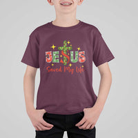 Jesus Christian Christmas T Shirt For Kid Religious Cross Bible Verse - Wonder Print Shop