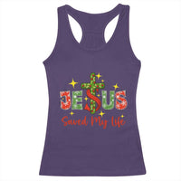 Jesus Christian Christmas Racerback Tank Top Religious Cross Bible Verse - Wonder Print Shop