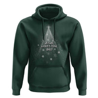 Christian Christmas Hoodie Jesus Loves You Bro - Wonder Print Shop