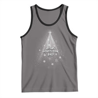 Christian Christmas Tank Top Jesus Loves You Bro - Wonder Print Shop