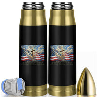 Jesus Christian Bullet Tumbler American Flag Religious Cross Bible Verse Faith Inspirational - Wonder Print Shop