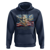Jesus Christian Hoodie American Flag Religious Cross Bible Verse Faith Inspirational - Wonder Print Shop