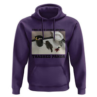 Trashed Panda Hoodie My Spirit Animal Funny Drunk Raccoon Meme - Wonder Print Shop