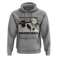 Trashed Panda Hoodie My Spirit Animal Funny Drunk Raccoon Meme - Wonder Print Shop