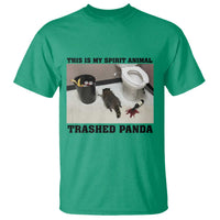 Trashed Panda T Shirt My Spirit Animal Funny Drunk Raccoon Meme - Wonder Print Shop