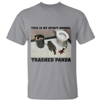 Trashed Panda T Shirt My Spirit Animal Funny Drunk Raccoon Meme - Wonder Print Shop
