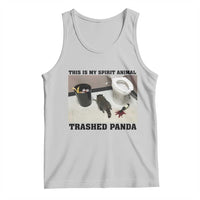 Trashed Panda Tank Top My Spirit Animal Funny Drunk Raccoon Meme - Wonder Print Shop