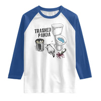 Trashed Panda Raglan Shirt Funny Drunk Racoon Meme - Wonder Print Shop