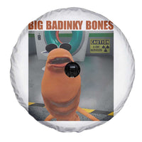 Marcus The Worm Meme Spare Tire Cover Big Badinky Bones - Wonder Print Shop