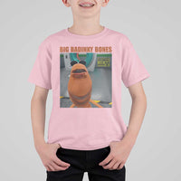 Marcus The Worm Meme T Shirt For Kid Big Badinky Bones - Wonder Print Shop