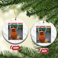 Marcus The Worm Meme Ceramic Ornament Big Badinky Bones - Wonder Print Shop