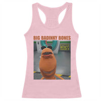 Marcus The Worm Meme Racerback Tank Top Big Badinky Bones - Wonder Print Shop