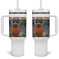 Marcus The Worm Meme Tumbler With Handle Big Badinky Bones - Wonder Print Shop