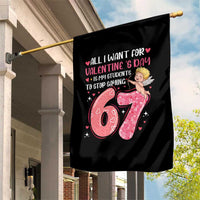 67 Valetines Meme Garden Flag Funny Teacher Sayings Six Seven - Wonder Print Shop