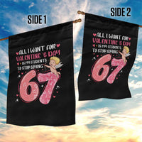 67 Valetines Meme Garden Flag Funny Teacher Sayings Six Seven - Wonder Print Shop