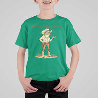 You're Darn Tootin T Shirt For Kid Funny Cowboy Frog Meme