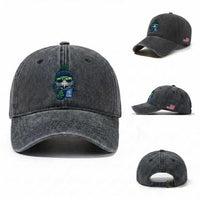 We Did Not Care Washed Cotton Baseball Cap Seattle Championship Quote