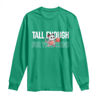 Tall Enough For Your Shins Long Sleeve Shirt Funny Possum Boxing Meme