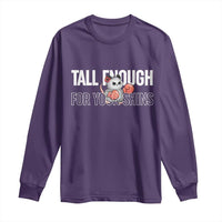 Tall Enough For Your Shins Long Sleeve Shirt Funny Possum Boxing Meme