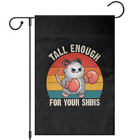 Tall Enough For Your Shins Garden Flag Funny Possum Meme