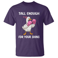 Tall Enough For Your Shins T Shirt Funny Goose Sarcastic Meme