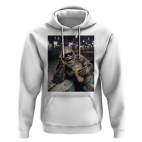 Bigfoot Drinking Iced Coffee Hoodie Funny Sasquatch Streetwear