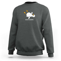 Diva Down Silly Goose Sweatshirt Funny Sarcastic Animal Meme