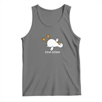 Diva Down Silly Goose Tank Top Funny Sarcastic Animal Meme