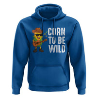 Corn To Be Wild Hoodie Funny Cowboy Cornboy - Wonder Print Shop