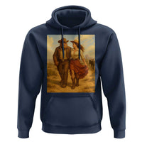Cowboy Bigfoot Hoodie Funny Sasquatch Dancing Cowgirl Western Country - Wonder Print Shop