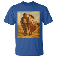 Cowboy Bigfoot T Shirt Funny Sasquatch Dancing Cowgirl Western Country - Wonder Print Shop