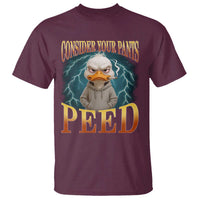 Funny Smoking Goose Meme T Shirt Consider Your Pants Peed - Wonder Print Shop