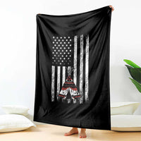 Teepee Pocket Native American Throw Blanket American Flag Native Feather Pride Month Indigenous