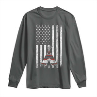 Teepee Pocket Native American Long Sleeve Shirt American Flag Native Feather Pride Month Indigenous