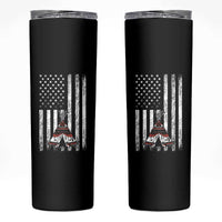 Teepee Pocket Native American Skinny Tumbler American Flag Native Feather Pride Month Indigenous