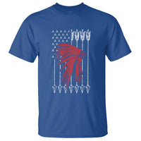 Native American Teepee American Flag T Shirt