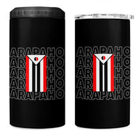 Arapaho Nation Flag Symbol 4 in 1 Can Cooler Tumbler