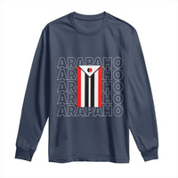 Arapaho Nation Flag Symbol Long Sleeve Shirt