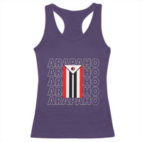 Arapaho Nation Flag Symbol Racerback Tank Top