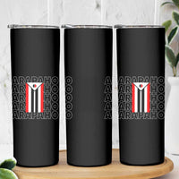 Arapaho Nation Flag Symbol Skinny Tumbler